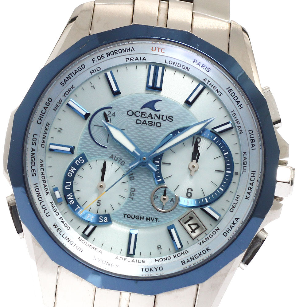 CASIO Oceanus OCW-S2400P-2AJF Date Solar Powered Radio Men's Watch_938962
