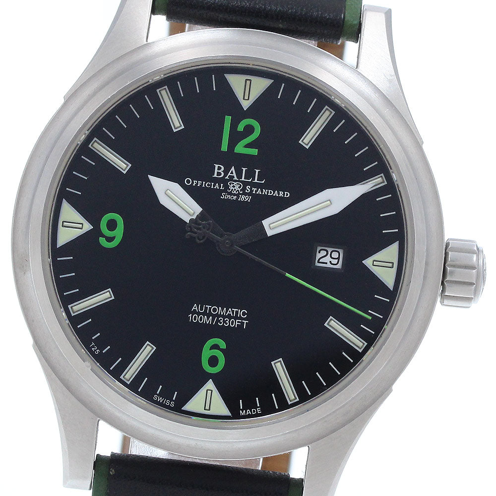BALLWATCH Stokeman II NM2090C-SJ-BKGR Date black Dial Automatic Men's_938989