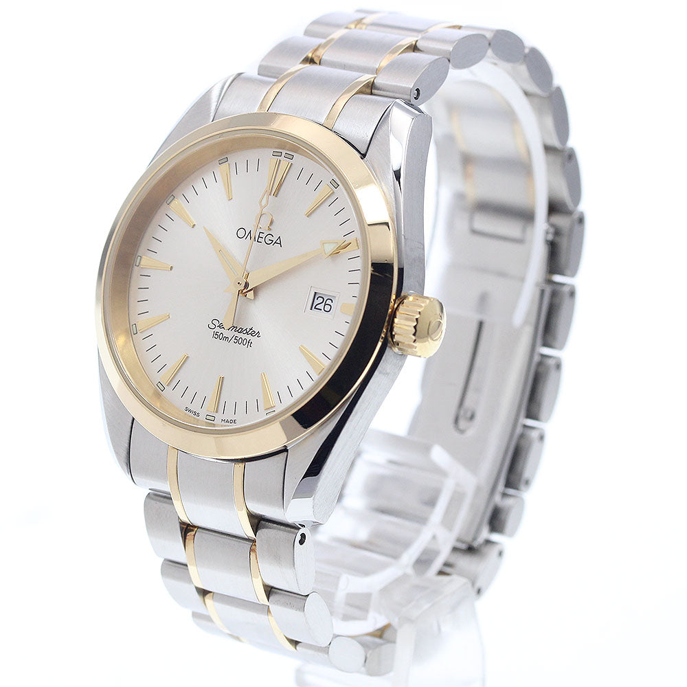 OMEGA Seamaster Aqua Terra 2318.30 Date Silver Dial Quartz Boy's Watch_939012