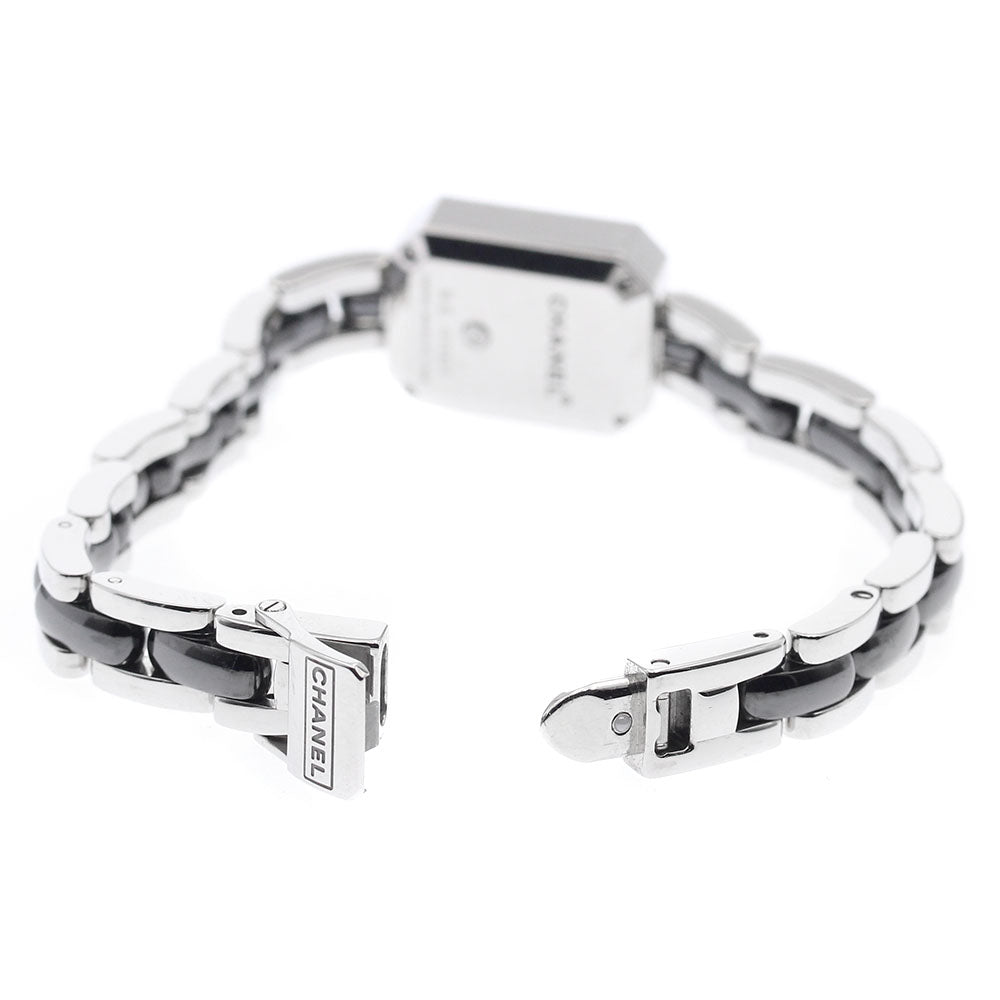 CHANEL Premiere H2163 Diamond Bezel black Dial Quartz Ladies Watch_939024