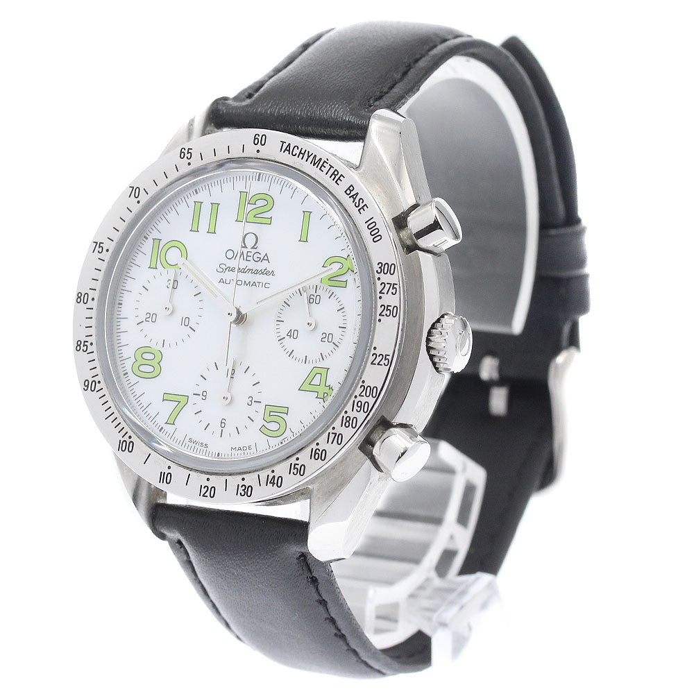 OMEGA Speedmaster 3834.72.35 Chronograph White shell Dial Automatic Ladies Watch_939026
