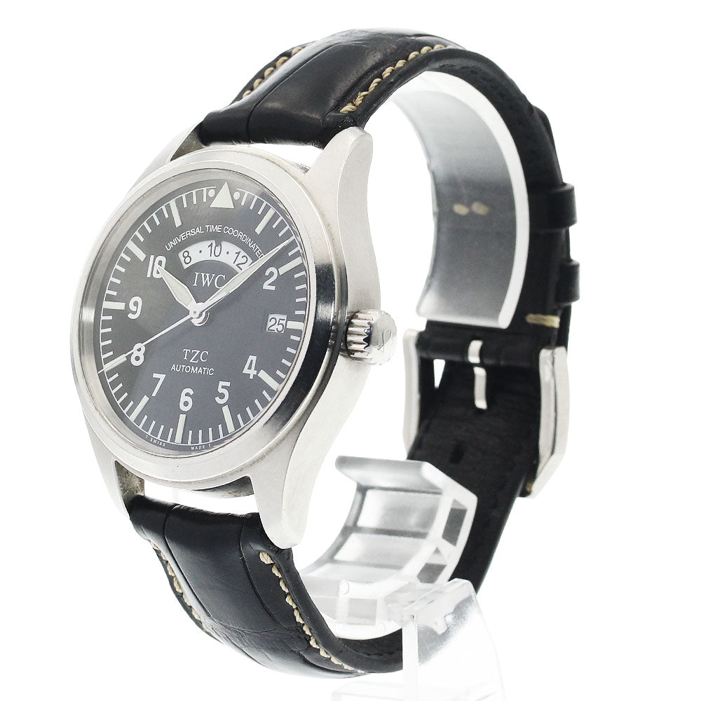 IWC SCHAFFHAUSEN Freeger UTC IW325101 Date black Dial Automatic Men's Watch_939051