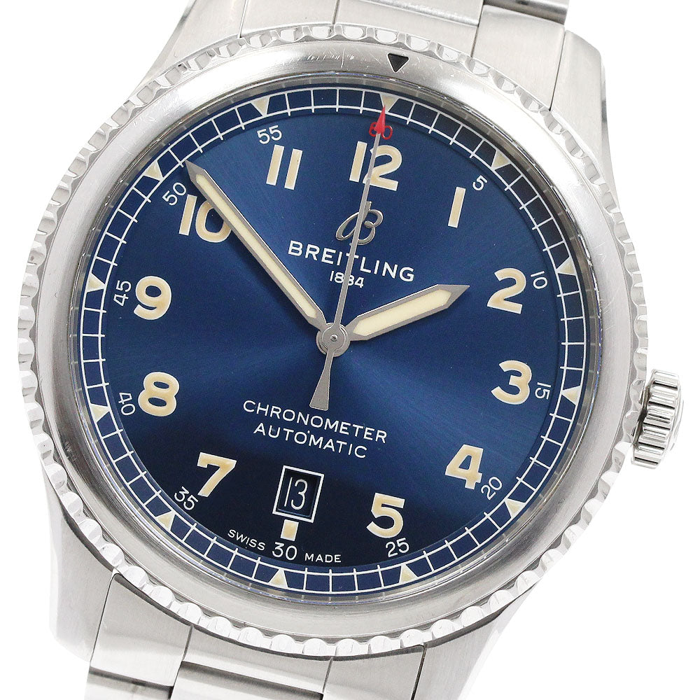 BREITLING Aviator 8 Automatic 41 A17315 Date Navy Dial Automatic Men's_939057