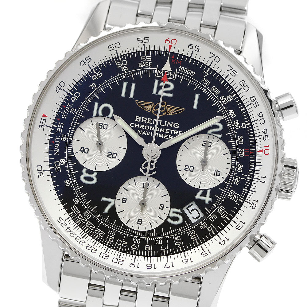 BREITLING Navitimer A23322 Chronograph Black Dial Automatic Men's Watch_939109