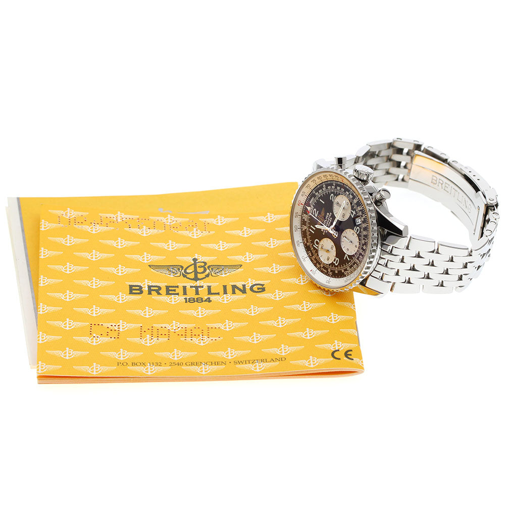 BREITLING Navitimer A23322 Chronograph Black Dial Automatic Men's Watch_939109
