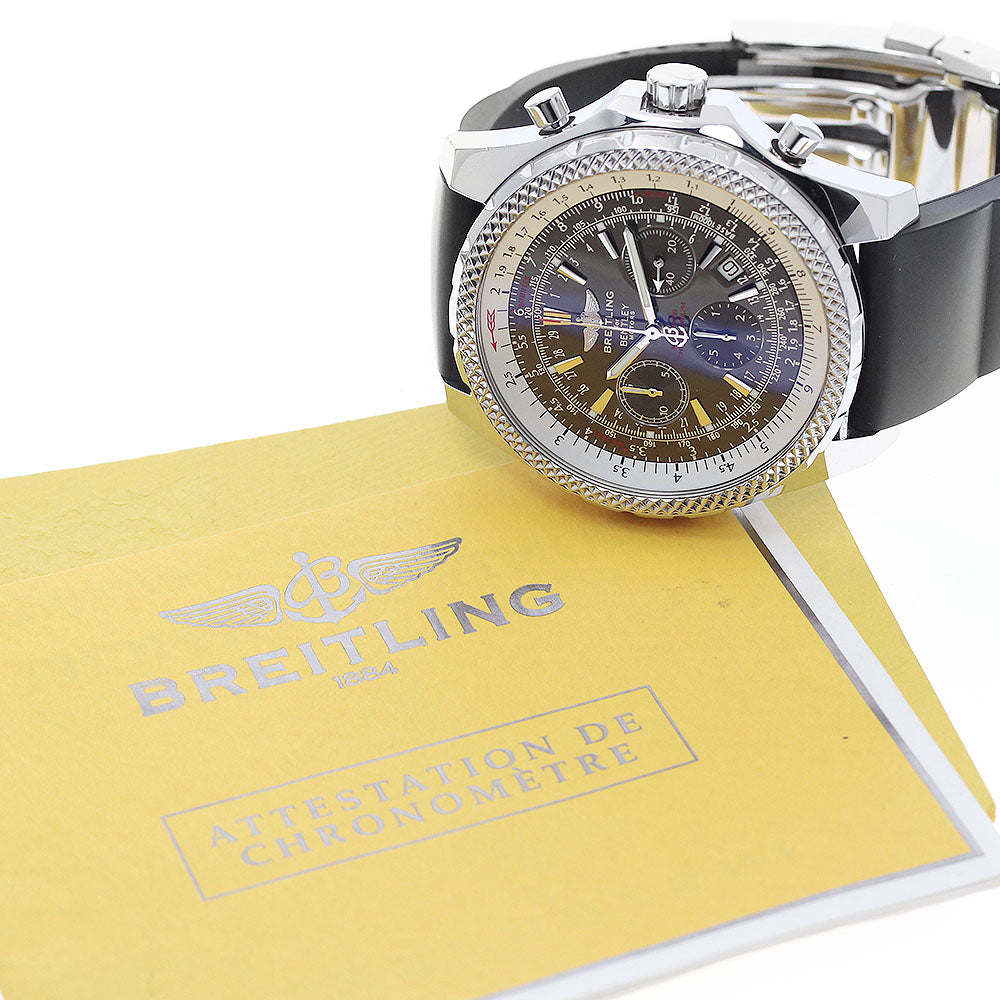 BREITLING Bentley Motors A25362 Chronograph gray Dial Automatic Men's_939112