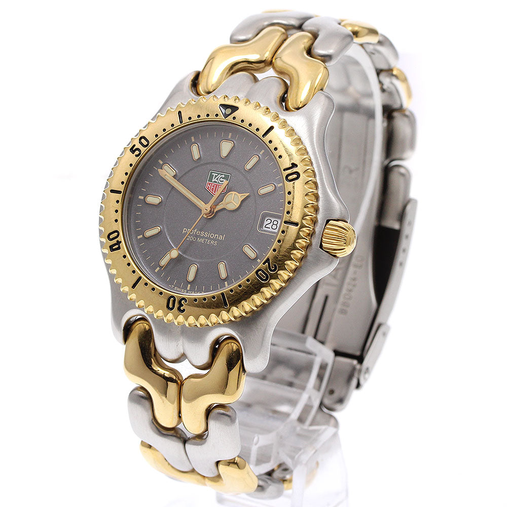 TAG HEUER S/el WG1120-0 Date gray Dial Quartz Men's Watch_939134