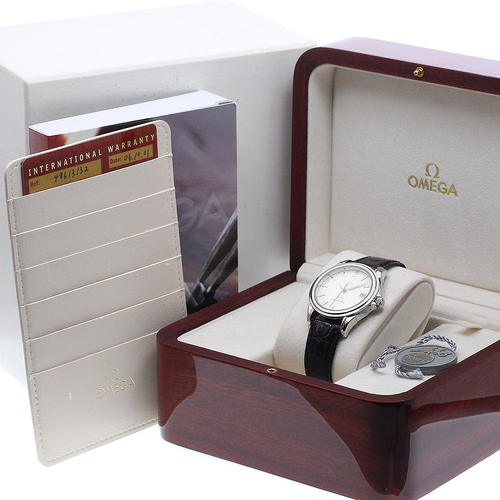 OMEGA De Ville Coaxial 4861.31.32 Date white Dial Automatic Men's Watch_939157