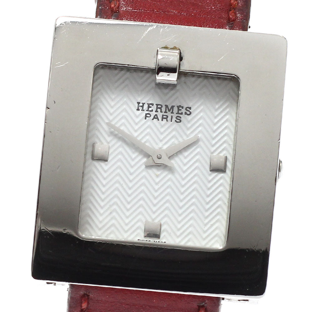 HERMES Belt watch BE1.210 White Dial Quartz Ladies Watch_939160