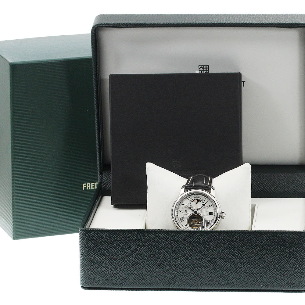 FREDERIQUE CONSTANT Heartbeat Manufacture FC-945MC4H6 Moon phase Silver Dial Automatic Men's Watch_939173