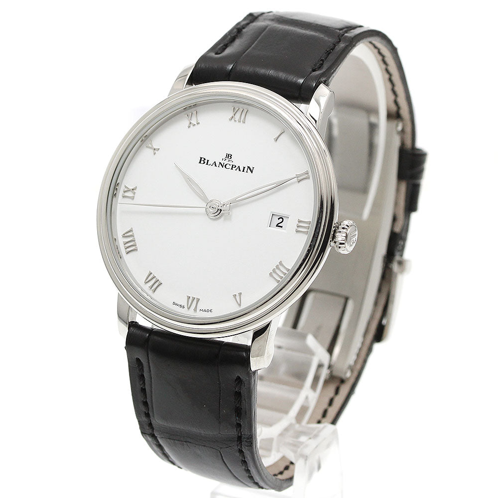 Blancpain Villeret Ultra Slim 6224-1127-55B Date white Dial Automatic Men's Watch_939179
