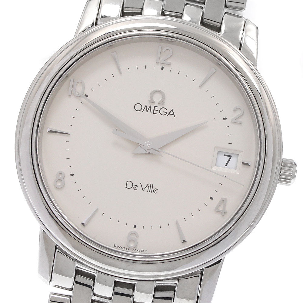 OMEGA De Ville Prestige 4510.30 Date beige Dial Quartz Men's Watch_939185