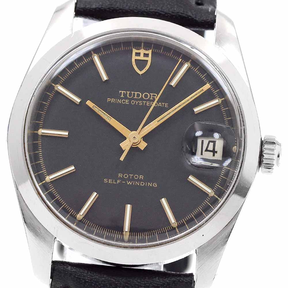 TUDOR Prince Oyster Date 9050/0 cal.2784 black Dial Automatic Men's Watch_939194