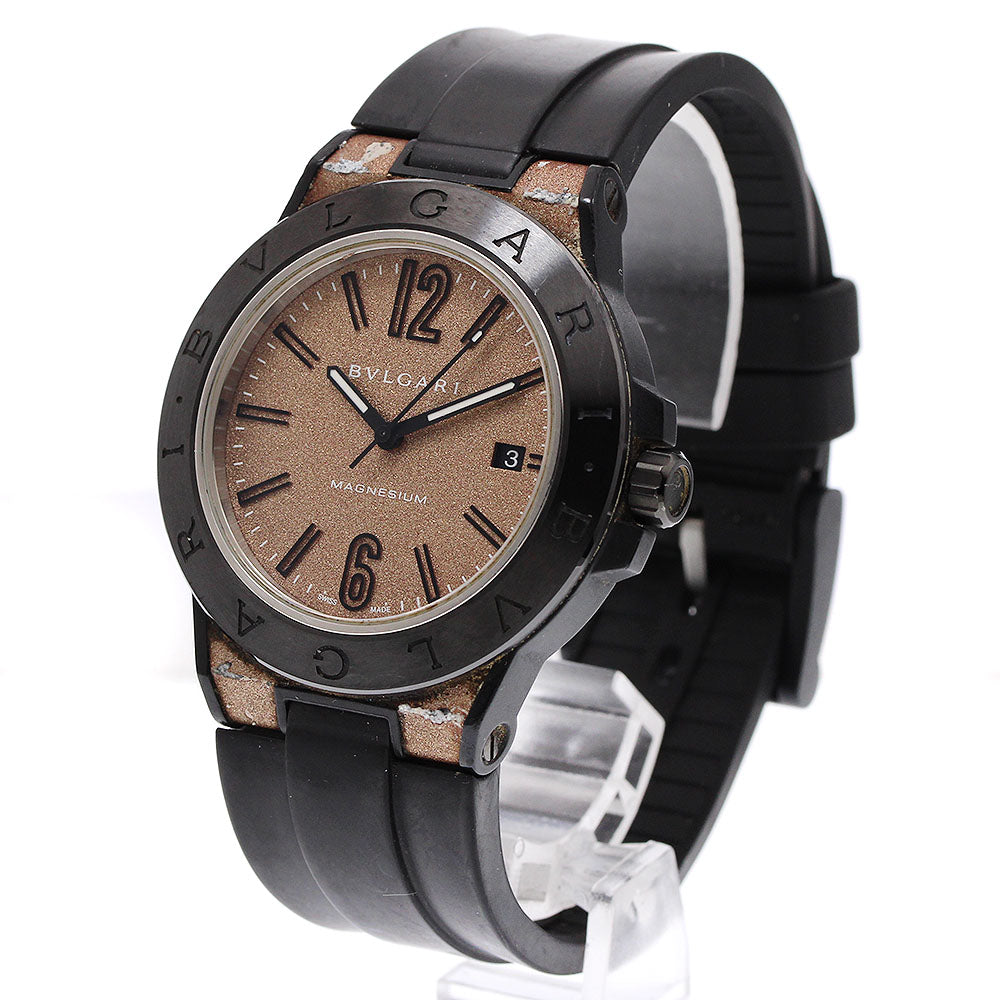 BVLGARI Diagono Magnesium DG41SMC Brown Dial Automatic Men's Watch_939199