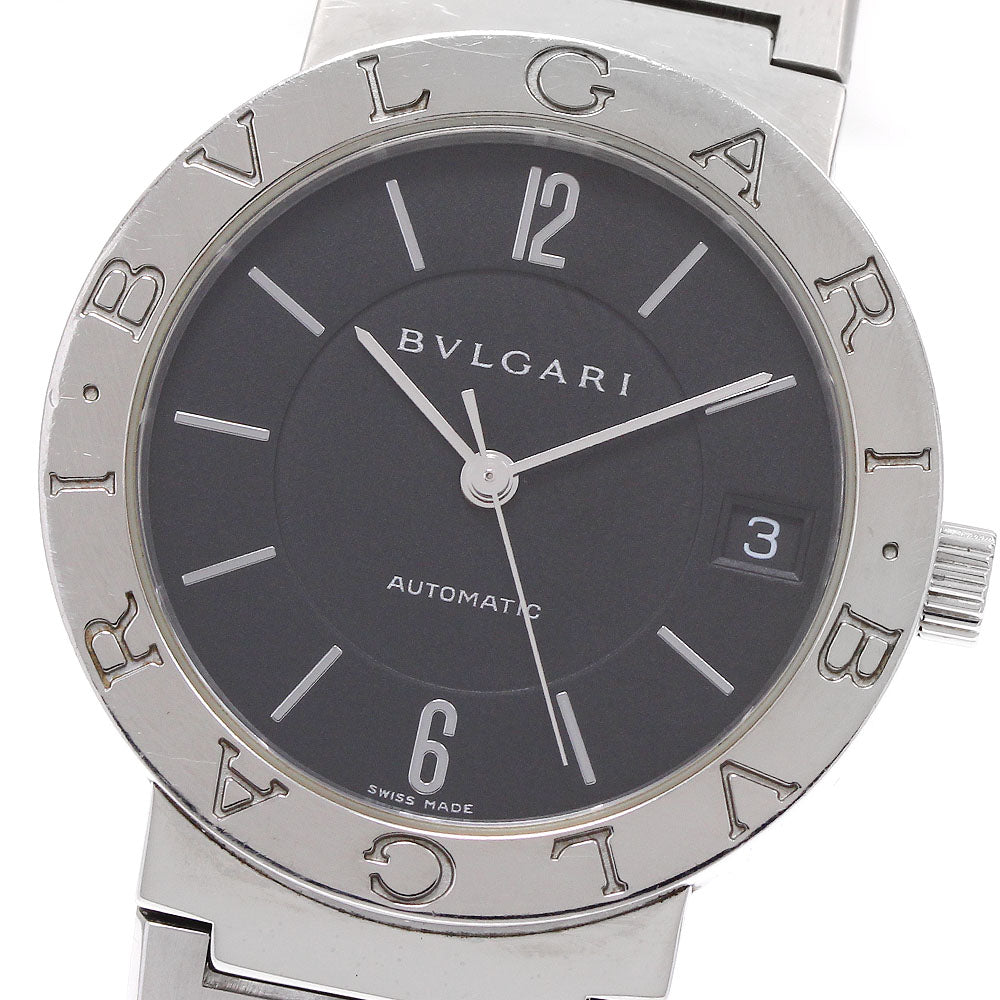 BVLGARI BVLGARIBVLGARI BB33SS Date Black Dial Automatic Men's Watch_939202