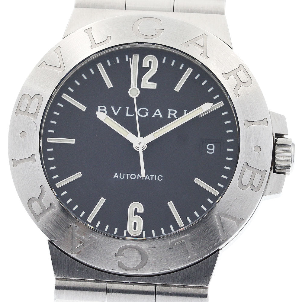 BVLGARI Diagono Sports LCV38S Date black Dial Automatic Men's Watch_939208