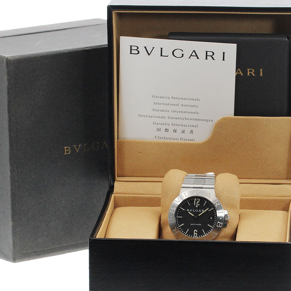 BVLGARI Diagono Sports LCV38S Date black Dial Automatic Men's Watch_939208