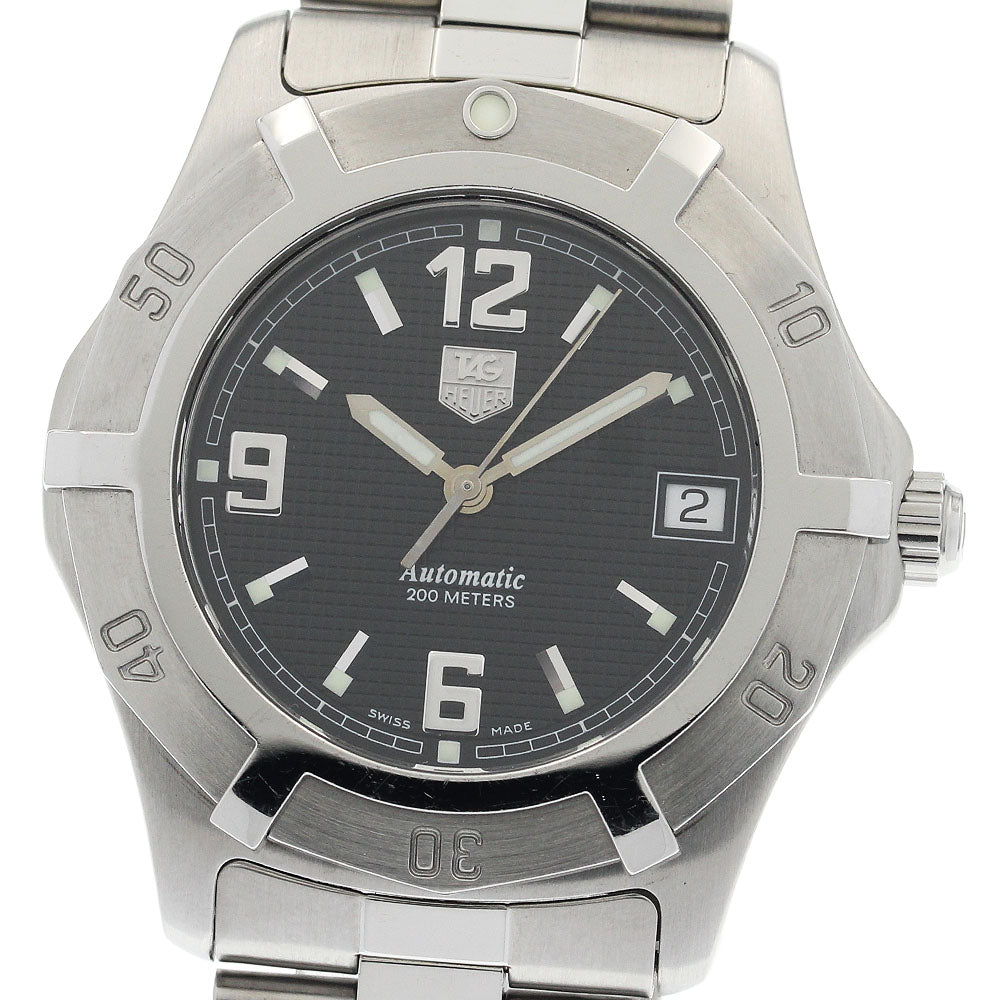 TAG HEUER Excursive WN2111 Date black Dial Automatic Men's Watch_939214