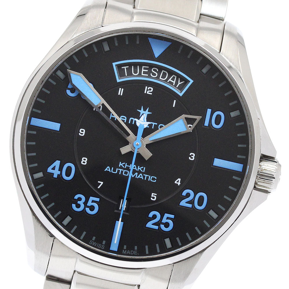HAMILTON Khaki Aviation Pilot H646250 Day date Automatic Men's Watch_939225