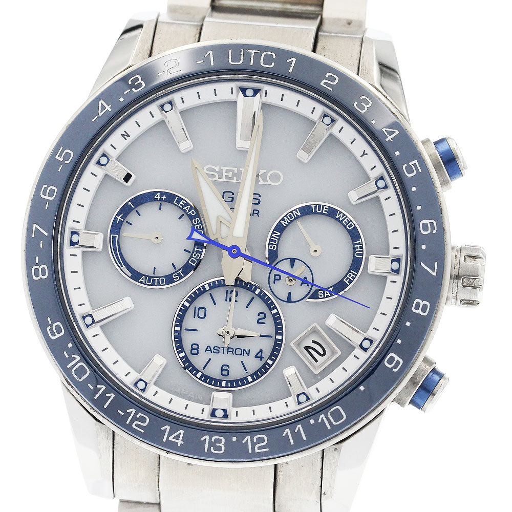 SEIKO Astron SBXC013/5X53-0AE0 Date Solar Powered Radio Men's Watch_939236