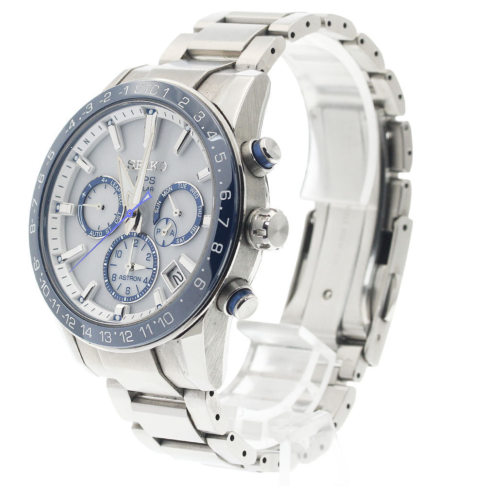 SEIKO Astron SBXC013/5X53-0AE0 Date Solar Powered Radio Men's Watch_939236