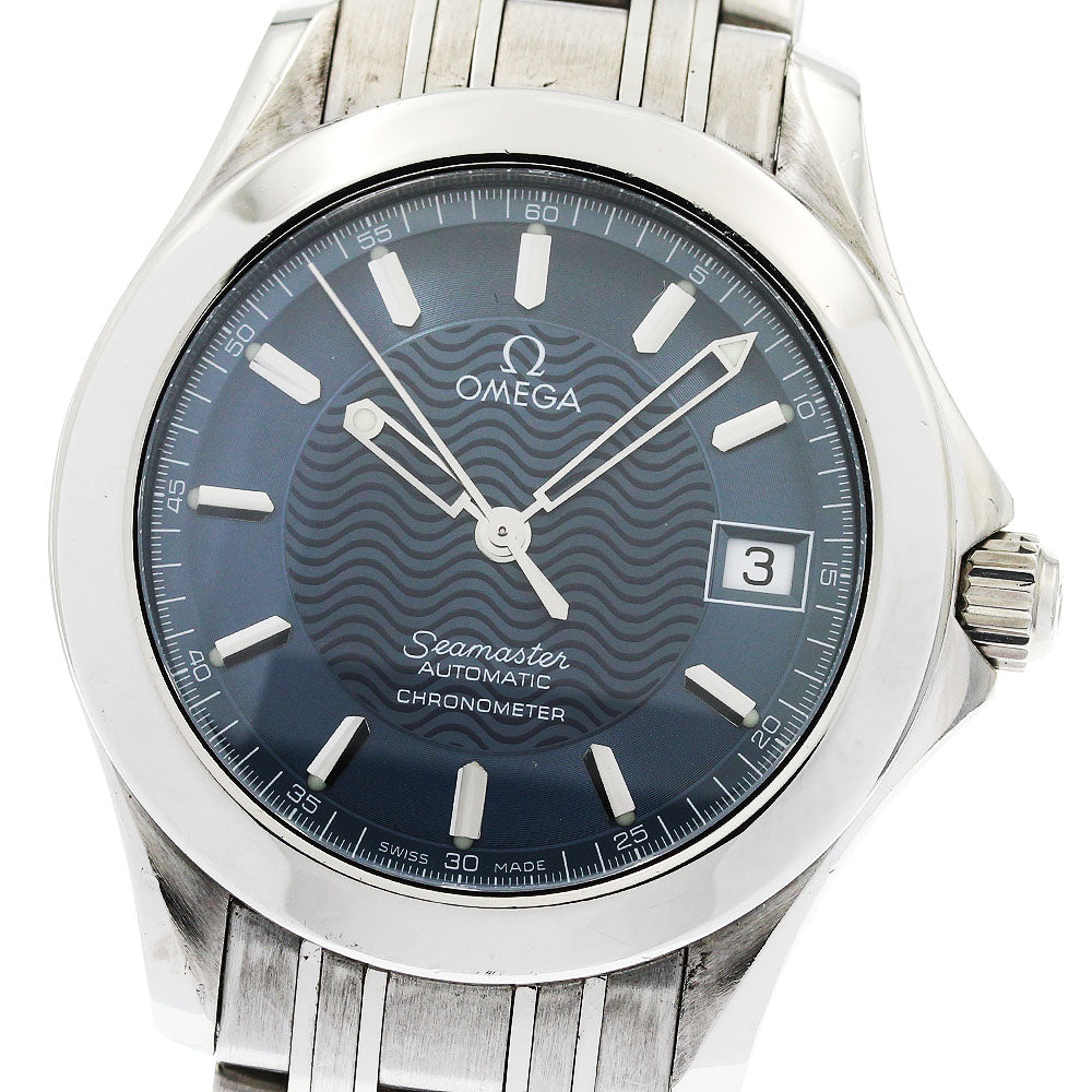 OMEGA Seamaster 120 2501.81 chronometer Navy Dial Automatic Men's Watch_939238