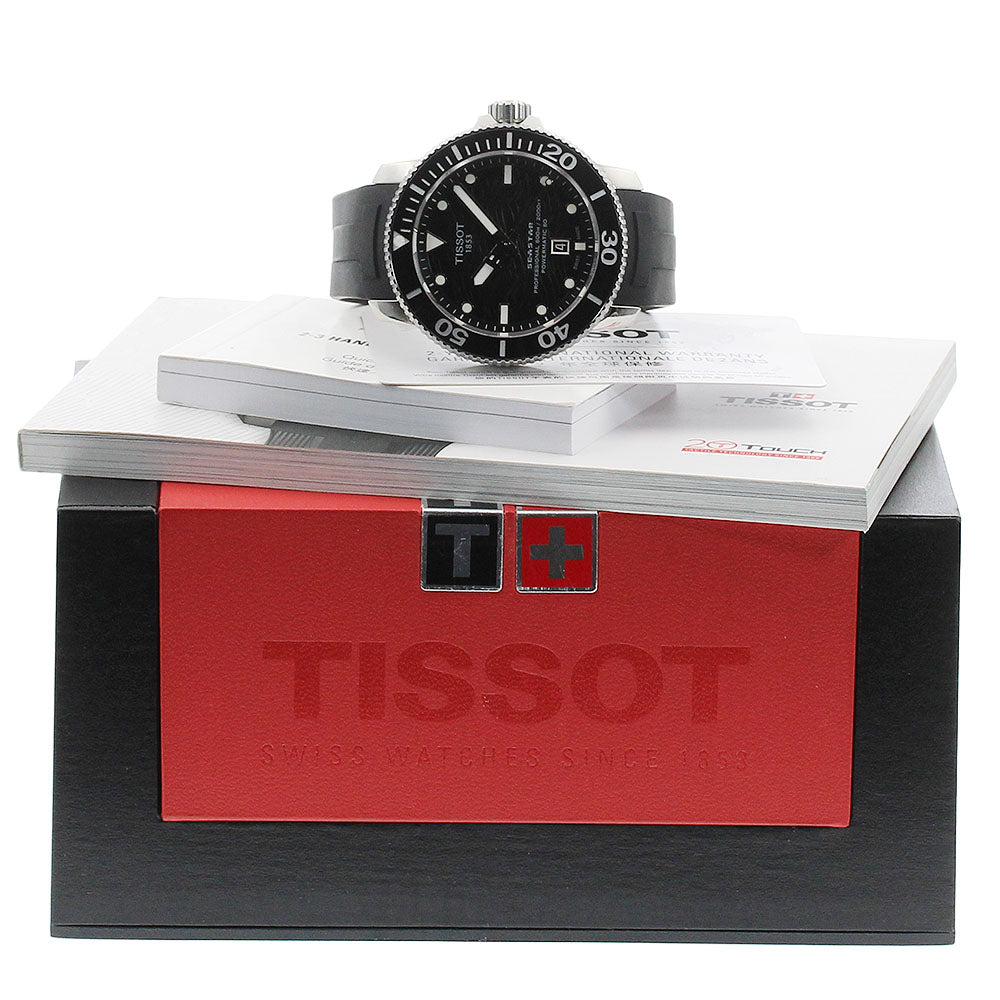 TISSOT T sports T120.607.17.441.00 Date black Dial Automatic Men's Watch_939240