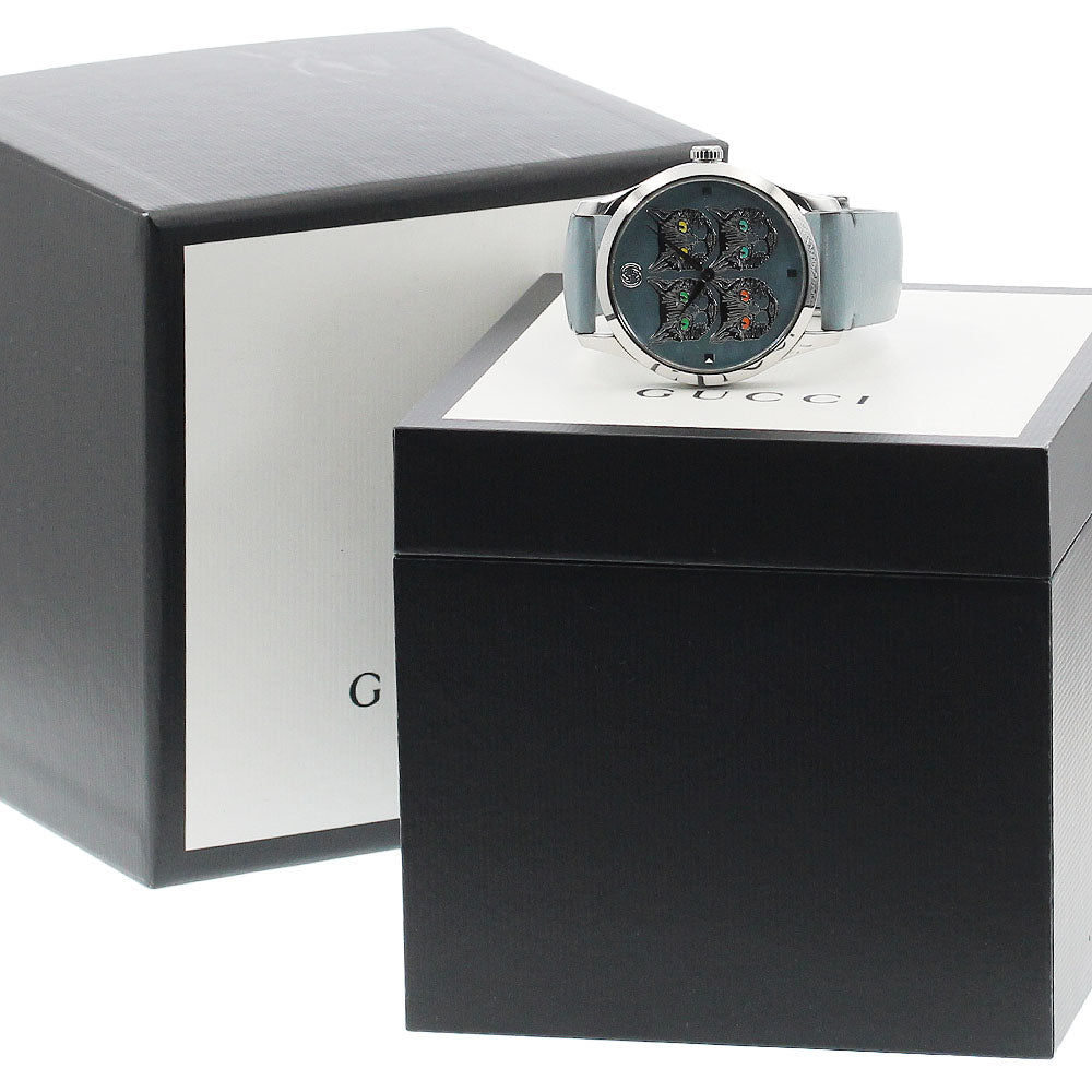 GUCCI G-timeless 126.4/YA1264124 Cat Blue Shell Dial Blue shell Dial Quartz Boy's Watch_939270