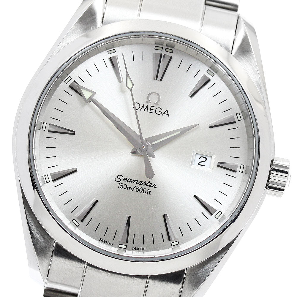 OMEGA Seamaster Aqua Terra 2517.30 Date Silver Dial Quartz Men's Watch_939297