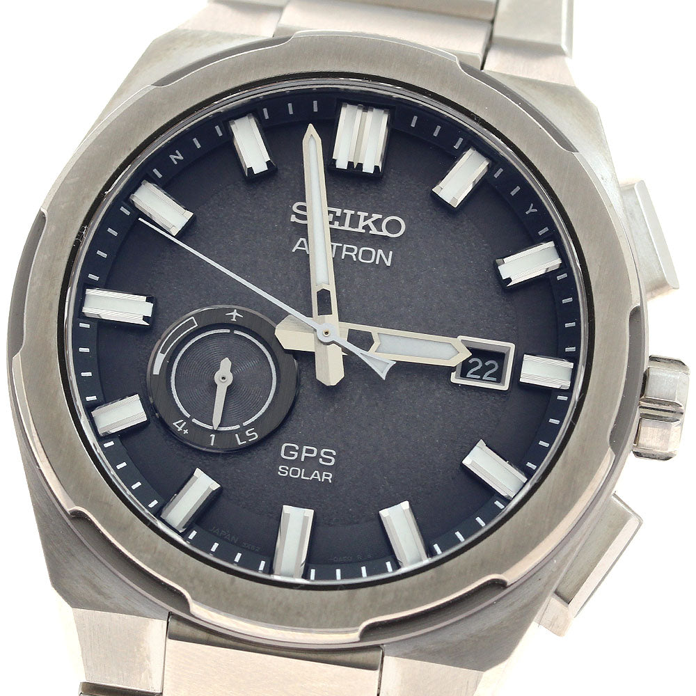 SEIKO Astron Nexter SBXD025/3X62-0AE0 Date Solar Powered Radio Men's_939301