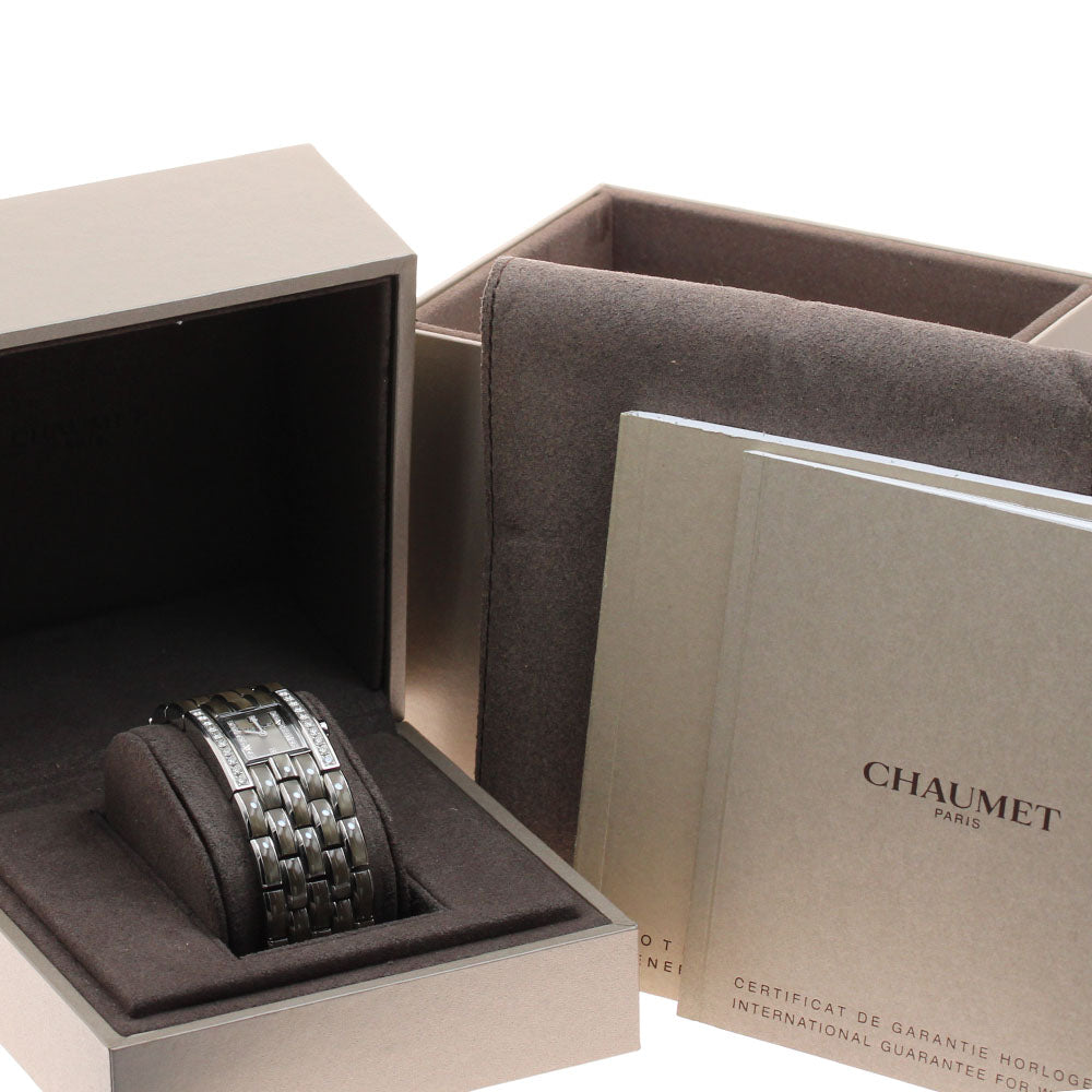 Chaumet Kaysis Star Crystal W19631-35B Side diamond Quartz Ladies_939306