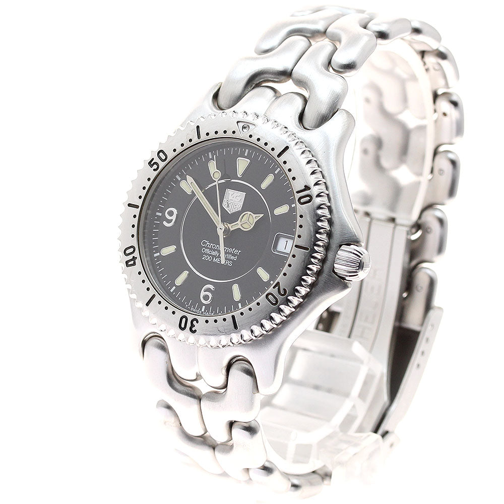 TAG HEUER S/el WG5111-P0 Date Black Dial Automatic Men's Watch_939310