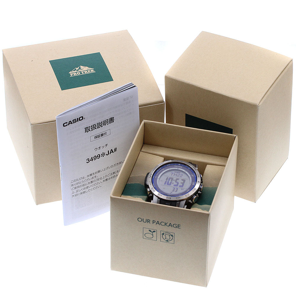 CASIO Protolec PRW-31YT-7JF Digital Dial Solar Powered Radio Men's Watch_939318