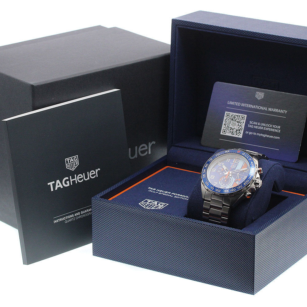TAG HEUER Formula 1 Gulf Special Edition CAZ101AT.BA0842 Quartz Men's_939340