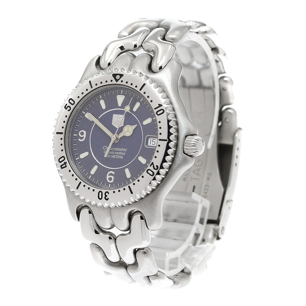 TAG HEUER S/el WG5114-P0 Date Navy Dial Automatic Men's Watch_939360