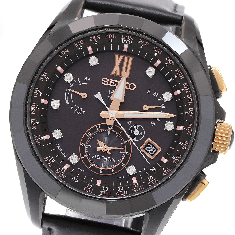 SEIKO Astron Limited to 1,500 pieces SBXB083 Solar Powered Radio Men's _939362