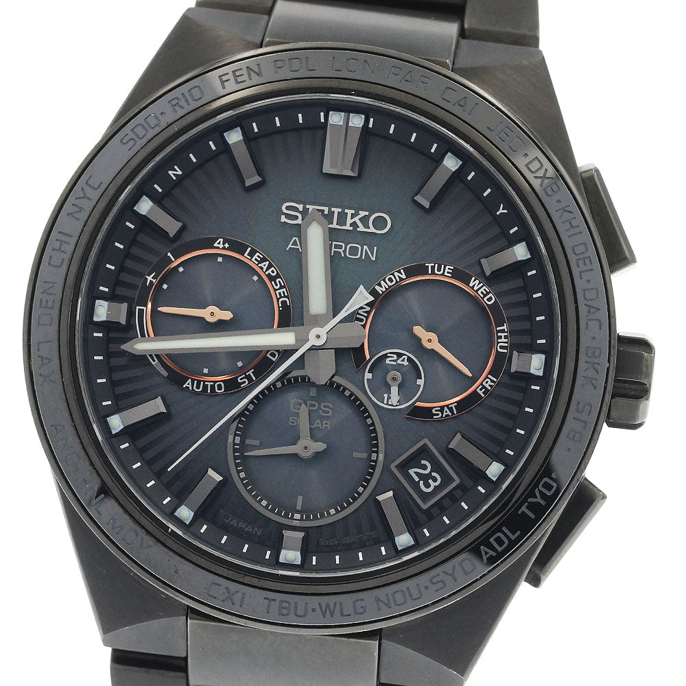 SEIKO Astron SBXC127/5X53-0BY0 NEXTER Solar Powered Radio Men's Watch_939371