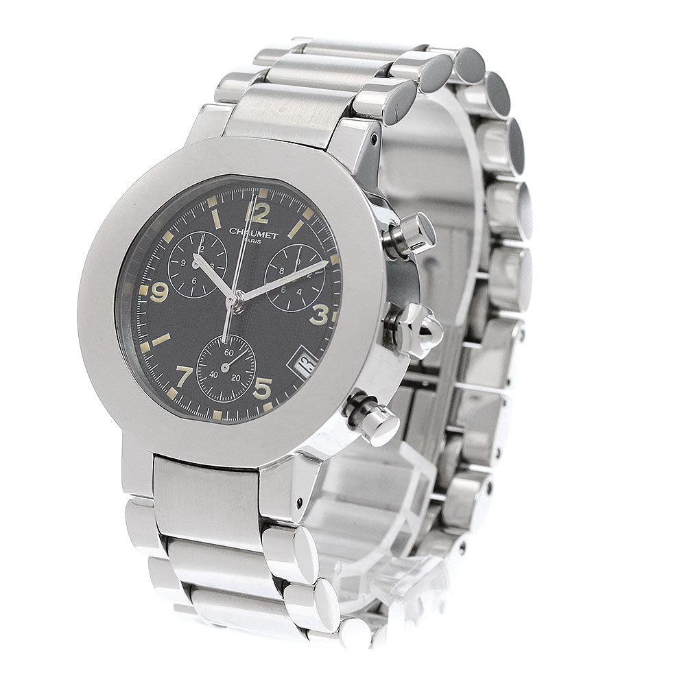Chaumet Style dandy Chronograph Date black Dial Quartz Men's Watch_939399