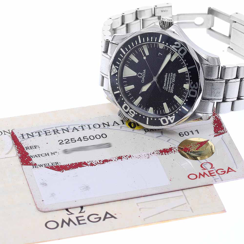 OMEGA Seamaster 300 2254.50 Date Black Dial Automatic Men's Watch_939411