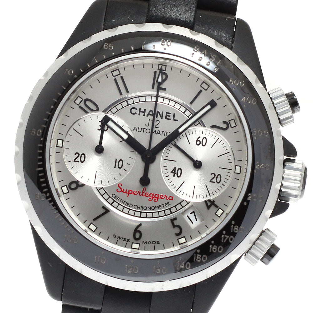 CHANEL J12 Super Reggera H2039 Chronograph Date Automatic Men's Watch_939431