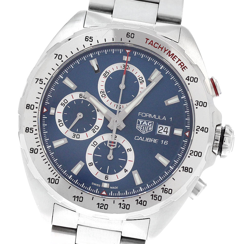 TAG HEUER Formula 1 Caliber 16 CAZ2015-0 Chronograph Navy Dial Automatic Men's Watch_939450
