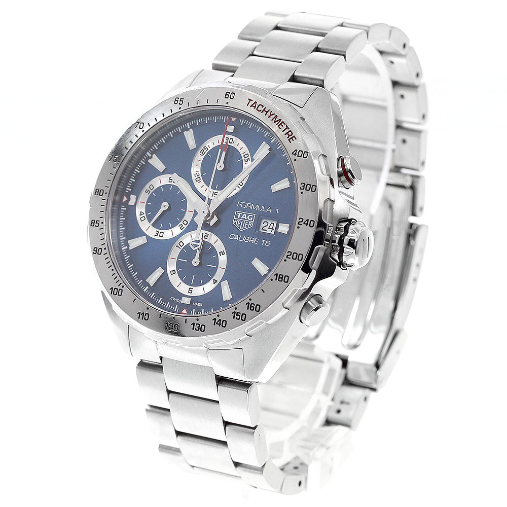 TAG HEUER Formula 1 Caliber 16 CAZ2015-0 Chronograph Navy Dial Automatic Men's Watch_939450