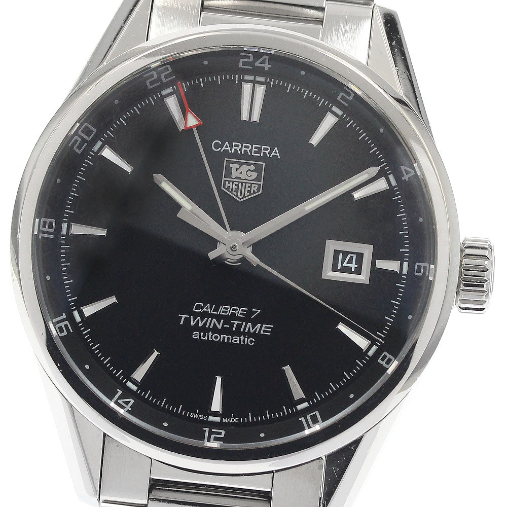 TAG HEUER Carrera caliber 7 WAR2010-0 Twin time Automatic Men's Watch_939455
