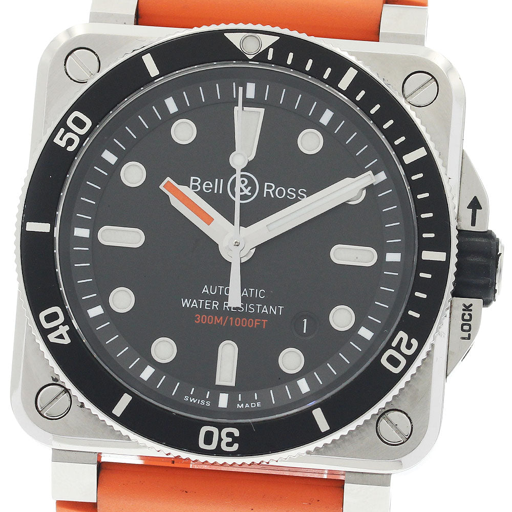 Bell＆Ross BR03-92 Diver BR0392-D-BL-ST/SRB Date black Dial Automatic Men's Watch_939461
