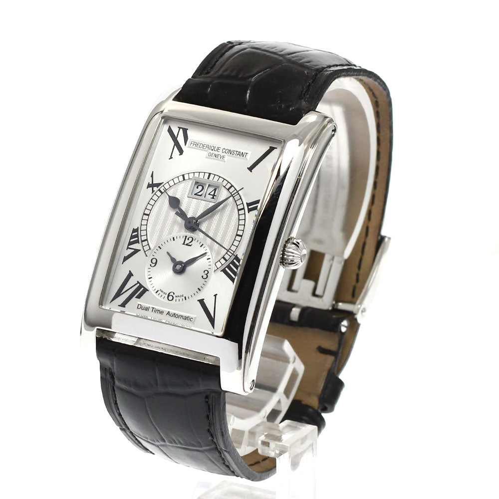 FREDERIQUE CONSTANT Dual time FC-325X4C24/5/6 Big date Silver Dial Automatic Men's Watch_939487