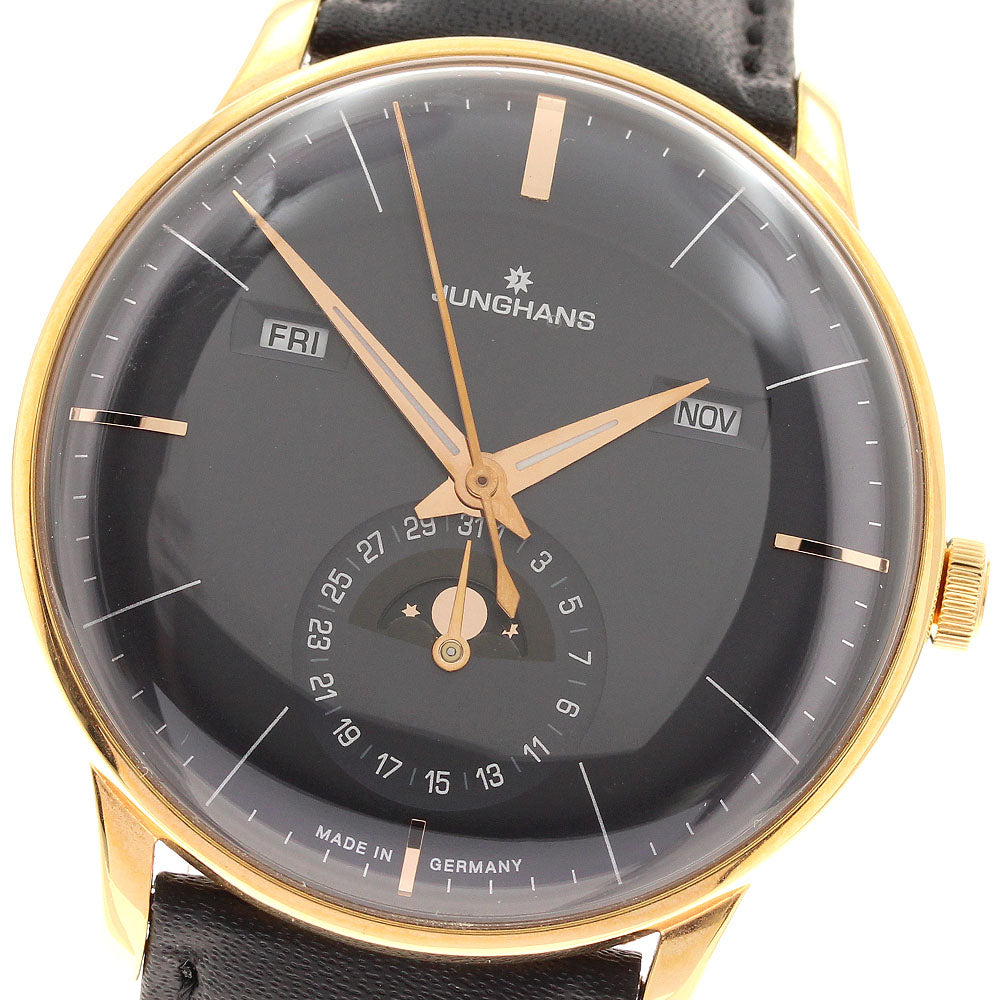 JUNGHANS Meister calendar 027/7504.01 moon phase Automatic Men's Watch_939488