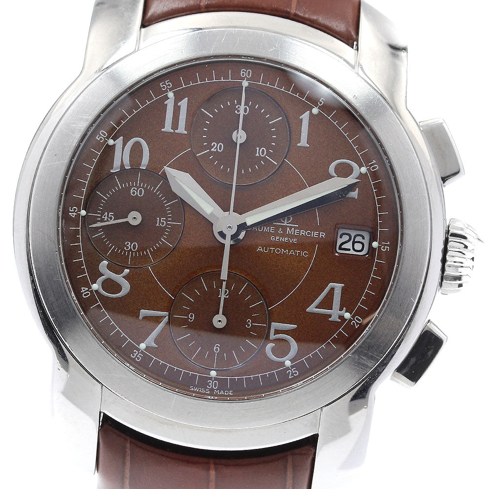 Baume & Mercier Cape Land MV045216 Chronograph Date Brown Dial Automatic Men's Watch_939501