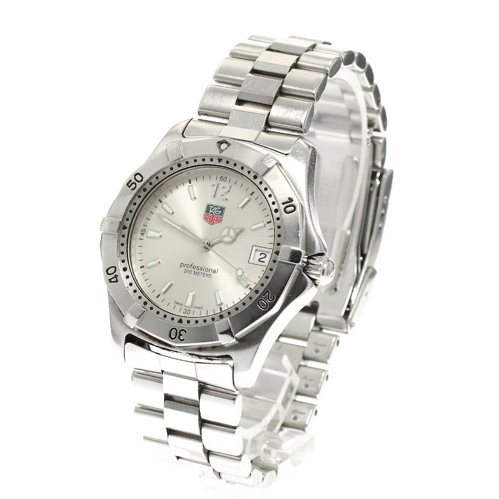 TAG HEUER Professional 200 WK1112-1 Date Silver Dial Quartz Men's Watch_939510