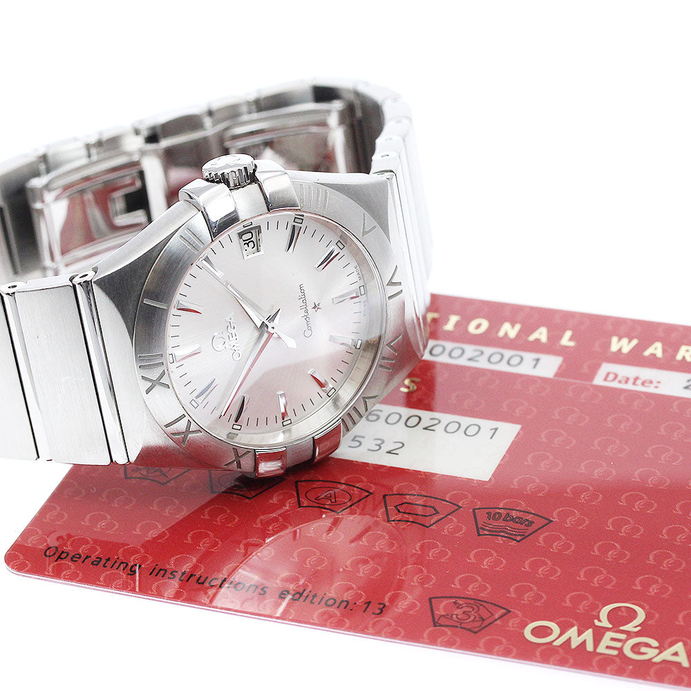OMEGA Constellation 123.10.35.60.02.001 Date Silver Dial Quartz Men's_939524