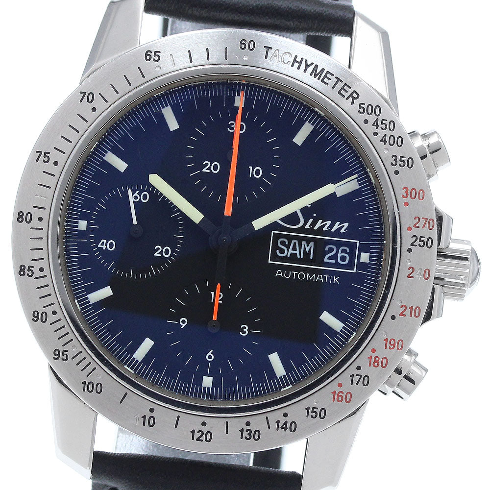 Sinn 303 Chronograph day date black Dial Automatic Men's Watch_939545